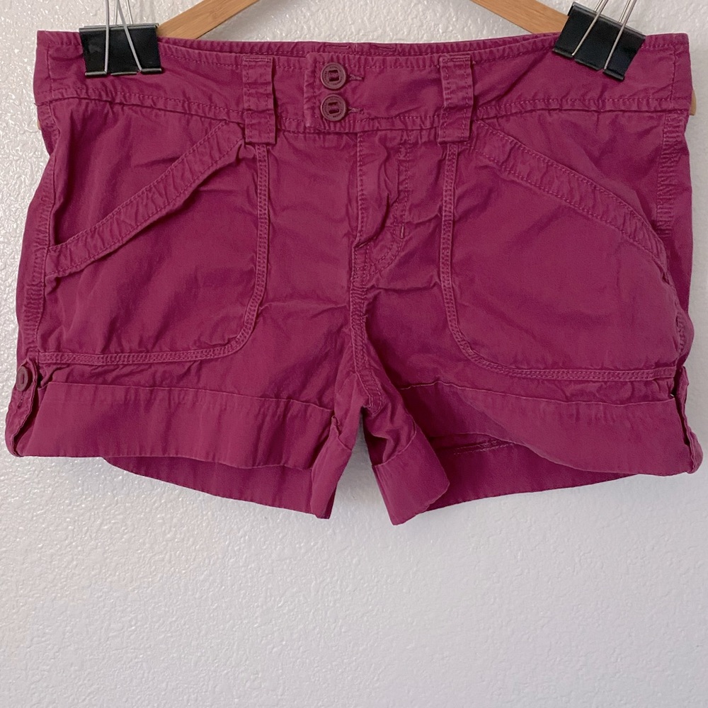 Express Pink/Fuchsia Cargo Shorts Size 10